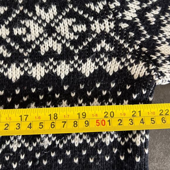 Jersild Brand Holiday Cardigan Button Front Long Sleeve Sweater Size 40 - Picture 5 of 7